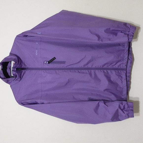 Koko pink women Windbreaker rain coat jacket M wather repellent hooded Hiking - Picture 9 of 9